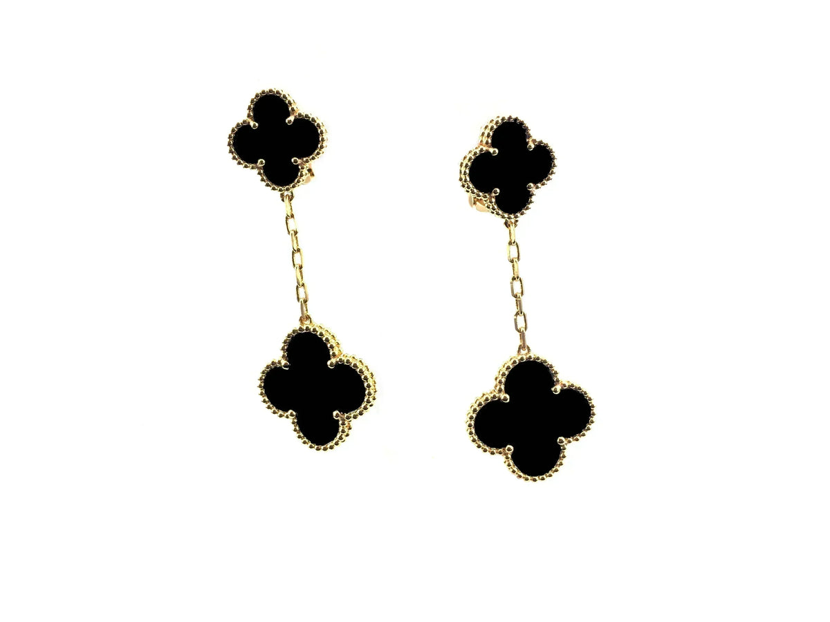 ¡®Veyra Jewelry¡¯CLOVER 2 MOTIFS  EARRINGS (MULTIPLE CHOICESC
